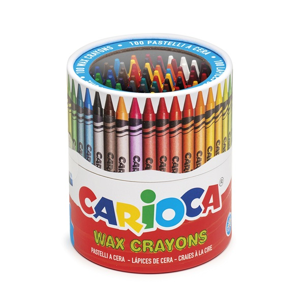 Pack Carioca Wax crayons