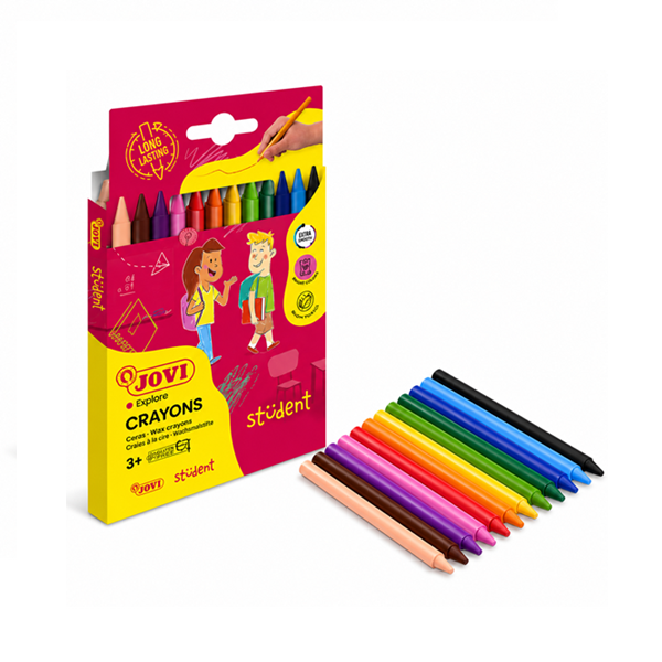 Jovi plasticolor. Estuche 12 u.