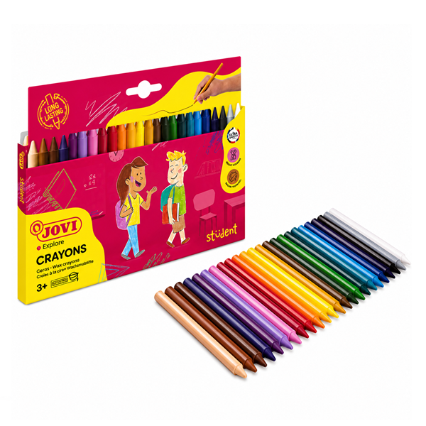 Jovi plasticolor. Estuche 24 u.