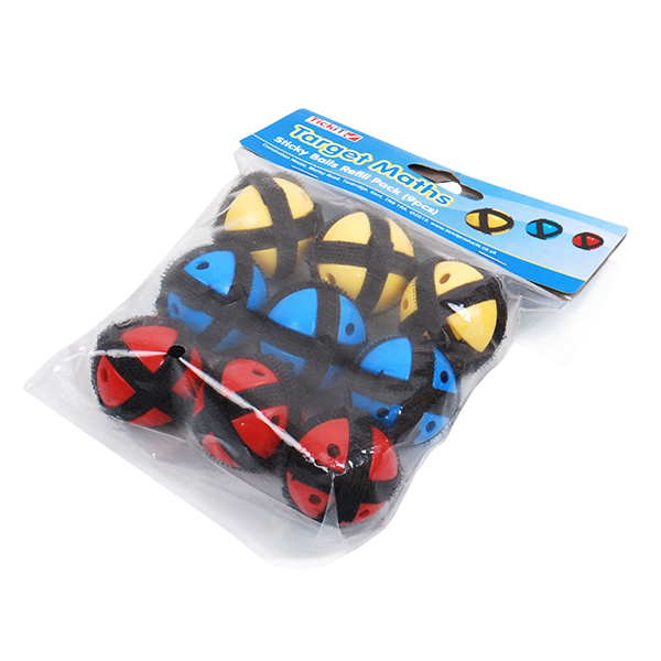 Pelotas para dianas adhesivas 9 u.