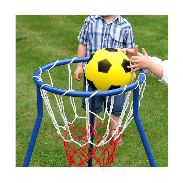 Canasta baloncesto de suelo