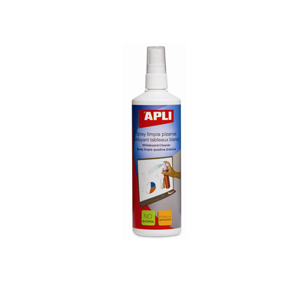 Spray limpiador pizarra blanca Apli