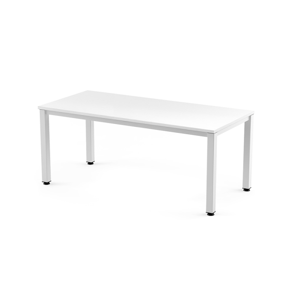 Mesa operativa rect. est. Blanco 200x80 - Material escolar