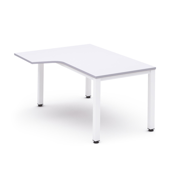 Mesa Executive L izq. est. Blanco 180x110x80