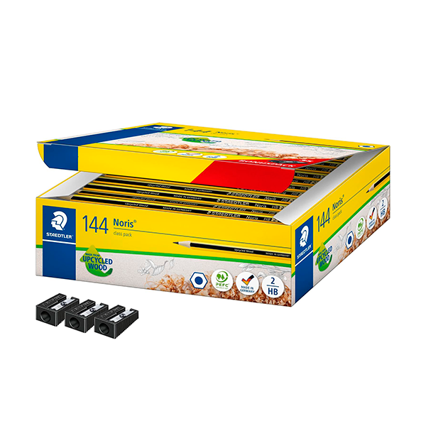 Kit 144 lápices Staedtler Noris 120 nº 2