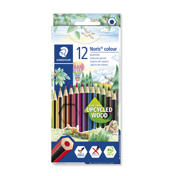 Lápiz Staedtler Noris coulor 12 u.