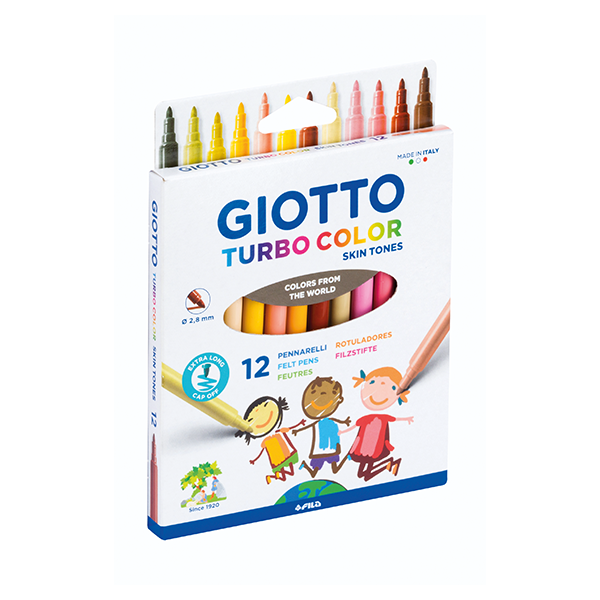 Rotuladores Giotto Turbo - Caja 24 colores