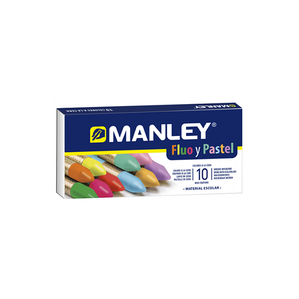 Ceras Manley fluo y pastel