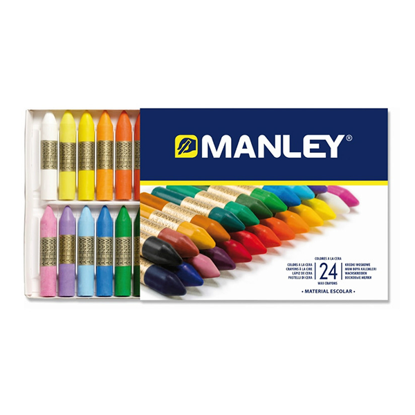 Ceras Manley. Estuche 24 u.