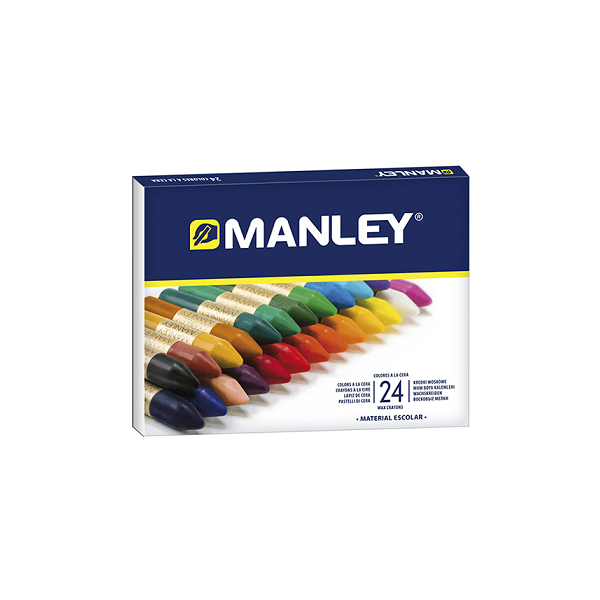 Ceras Manley 15 colores, Blandas