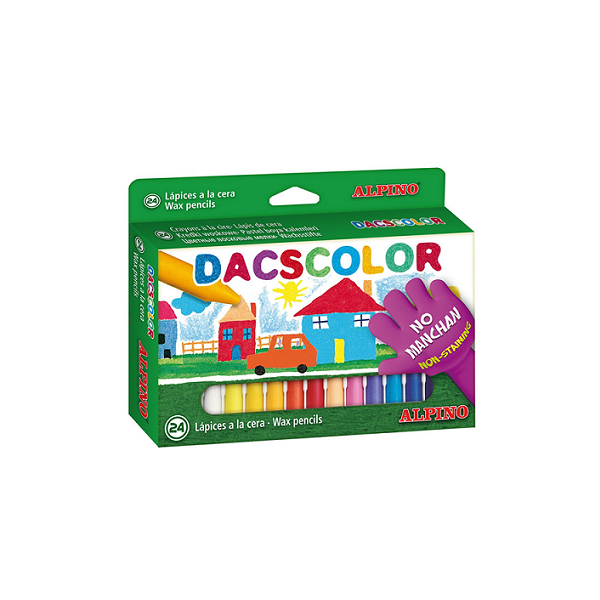 Ceras Dacscolor. Estuche 24 u.