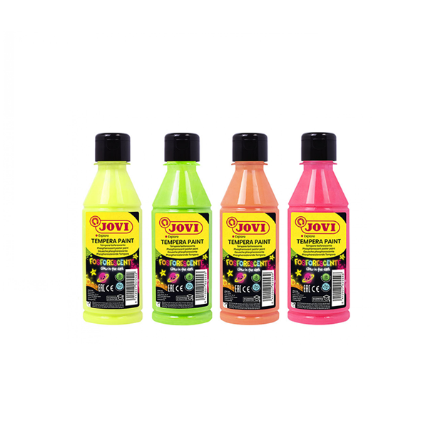 Pintura fosforescente Jovi 250 ml.