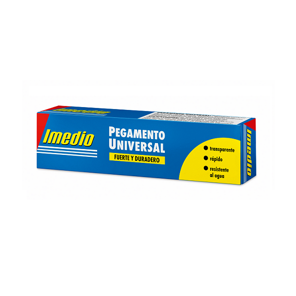 69519 pegamento universal imedio 35ml - 452 pegamento - 392 adhesivos y  barnices - 272 material escolar - Tienda - Almacenes Lucio