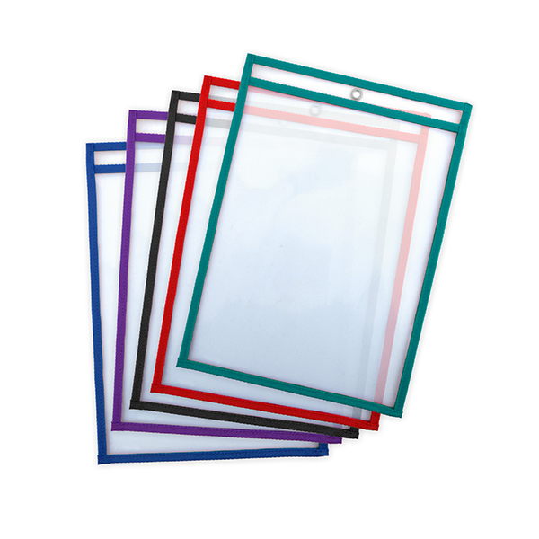 Fundas escribe y borra. Pack 10