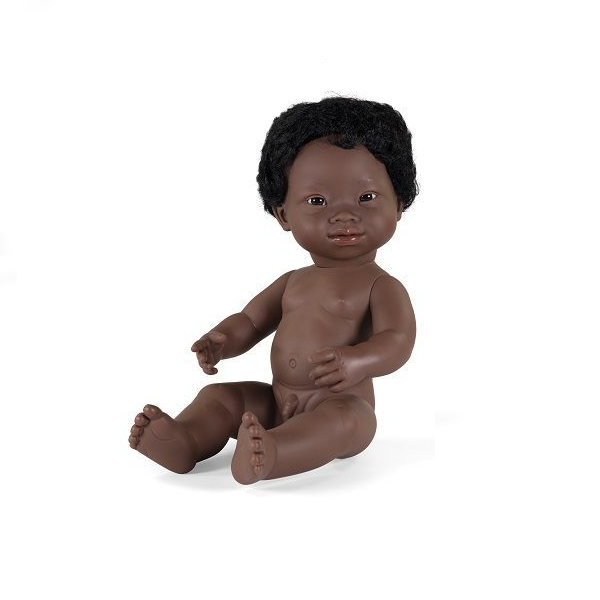 Bebé síndrome de down africano 38 cm.