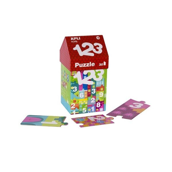 Puzzle casita 123