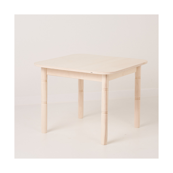 Mesa madera infantil natural