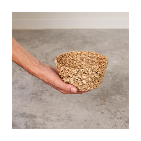 Bols de seagrass Ø16 cm. Pack de 3