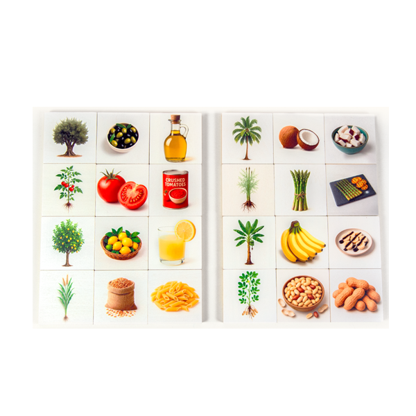 El origen de los alimentos: vegetal