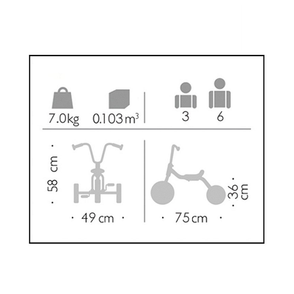 Endurance Trike 3-6 años