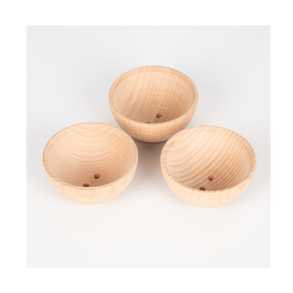 Bol heurístico madera Ø70 mm. Set de 3