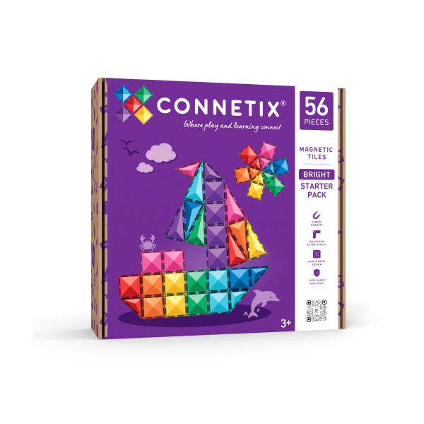 Connetix Bright Starter. Pack 56 piezas