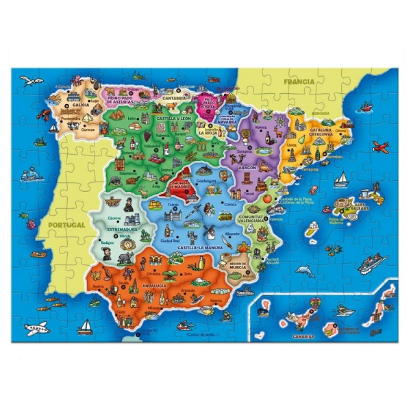 Provincias y autonomías españa