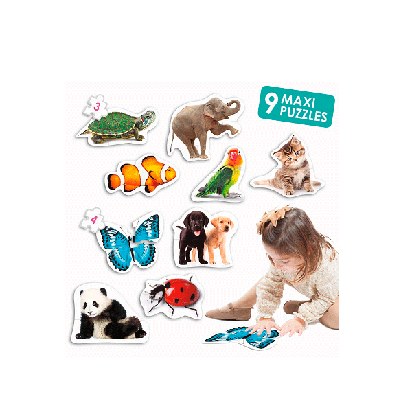 Maxi puzzle animales