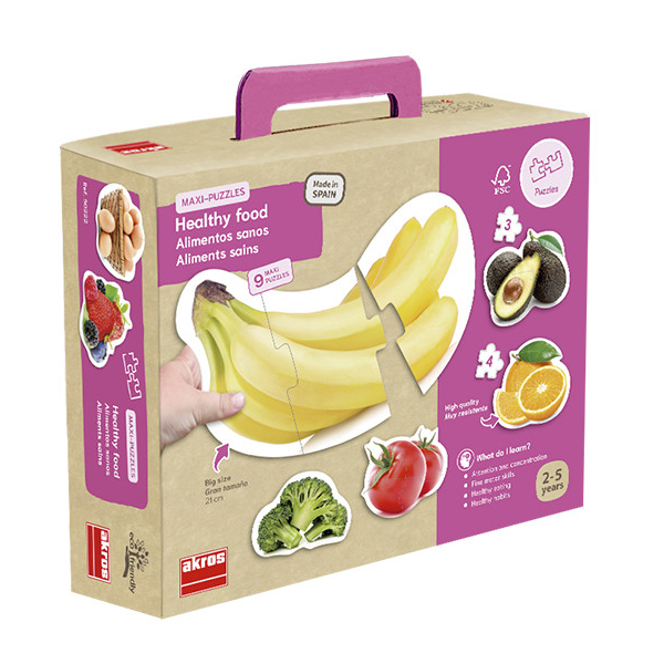 Maxi puzzle alimentos sanos