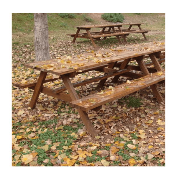 Mesa picnic adulto 200x75 cm. Alt. 42 cm