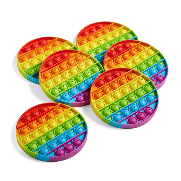 Alfabeto burbujas sensoriales. Set 6 u.