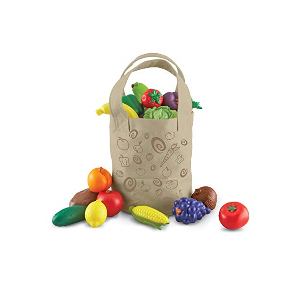 New sprouts fresh picked fruit & veg. tote