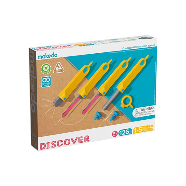 Makedo Disvover Kit 126 u.