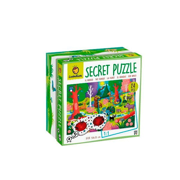 Puzzle secret el bosque