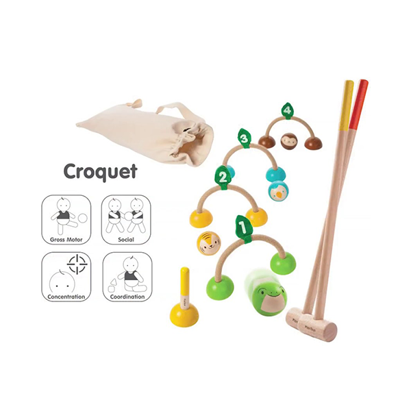 Juego croquet Plantoys