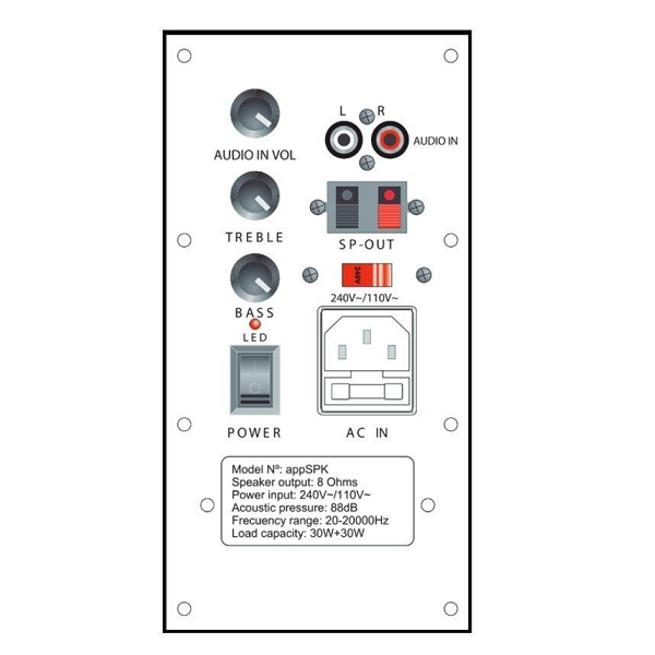 Altavoces Approx 2x30W